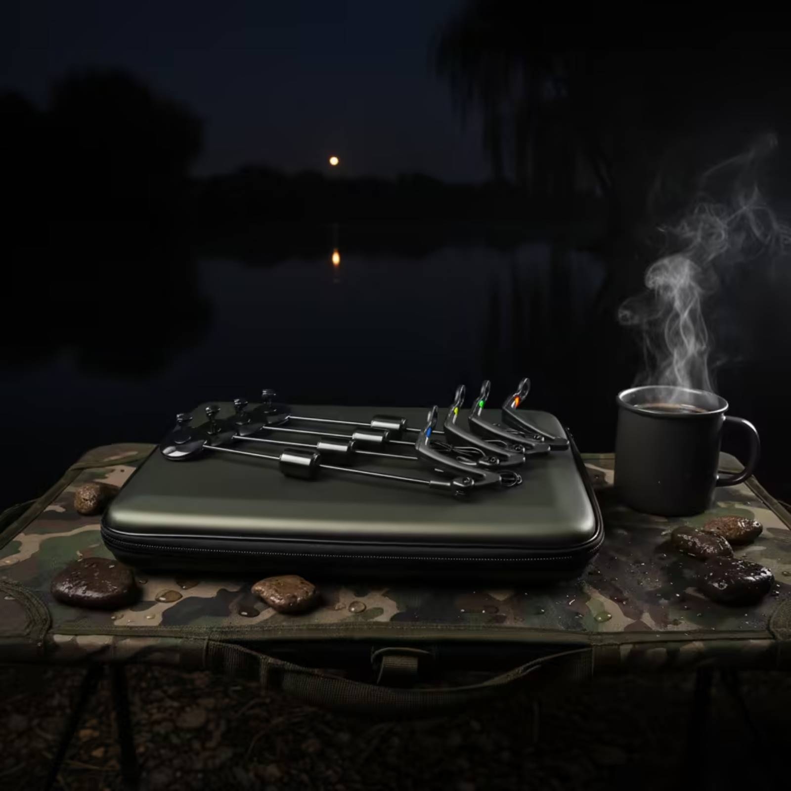 Lot de 4 alarmes de pêche à co - Bite Alarm avis et prix