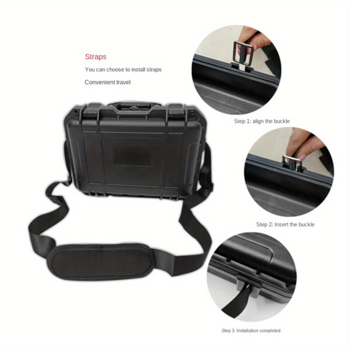 Étui de transport rigide étanc - Fish Finder Case avis et prix