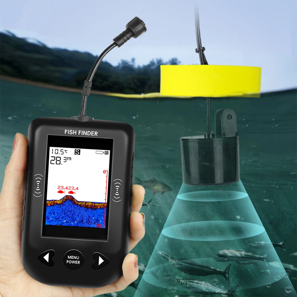 Alarme 100M Sonar Portable dét - Fish Finder Cable avis et prix